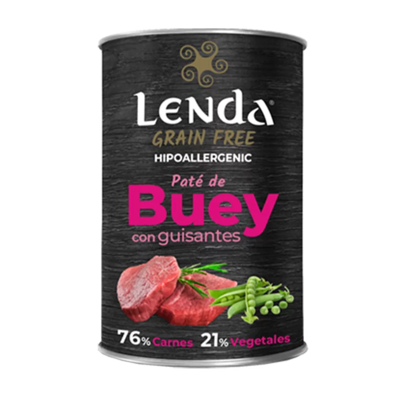 Lenda Lata Buey con Guisantes 400 Gr