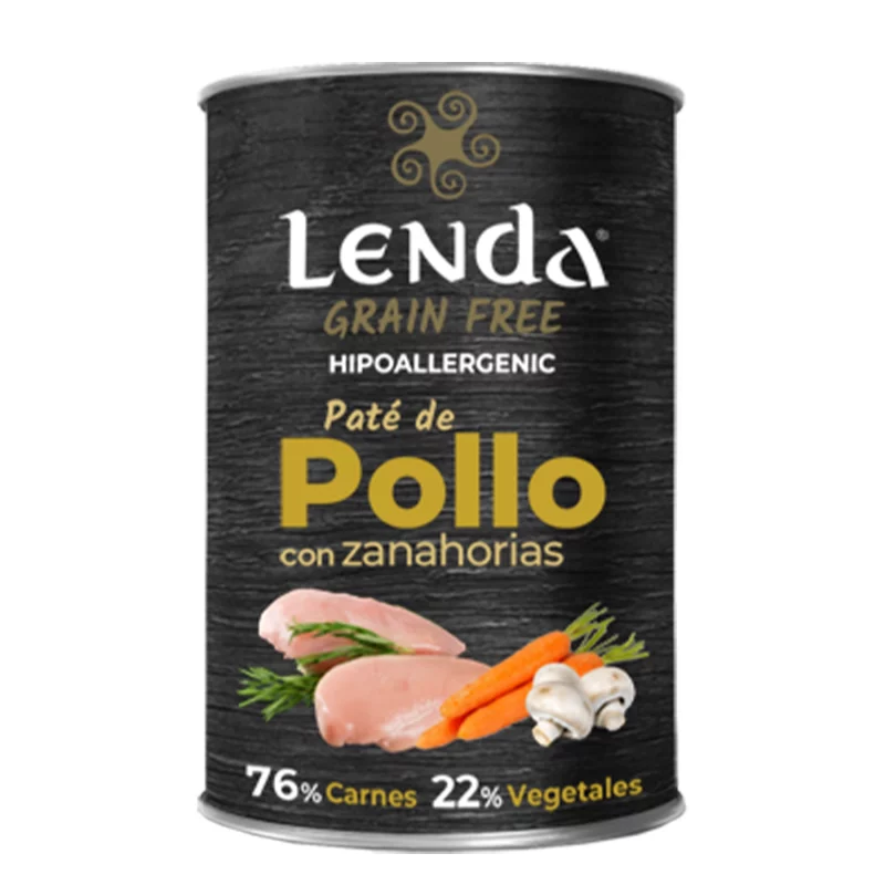 Lenda Lata Pollo con Zanahorias 400gr