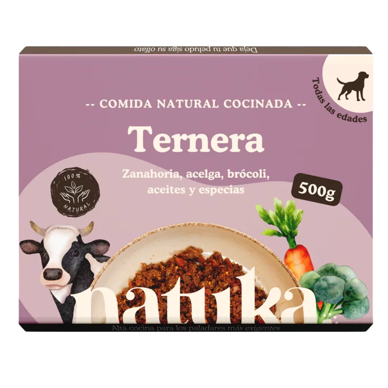 Menú Cocinado Natuka de Ternera