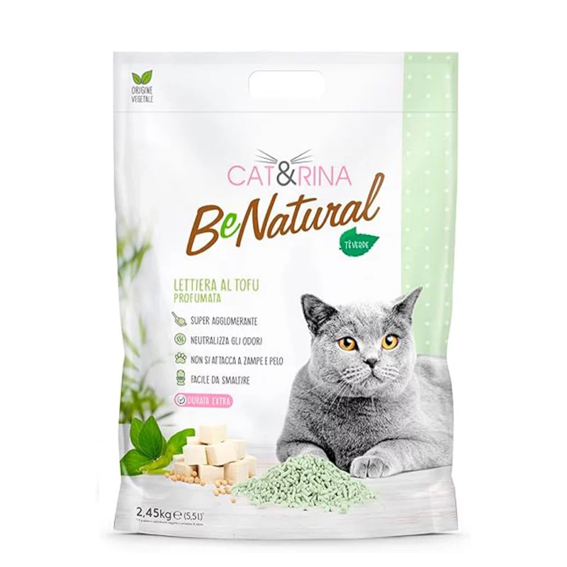 Arena Tofu Te Verde Be Natural 5,5L