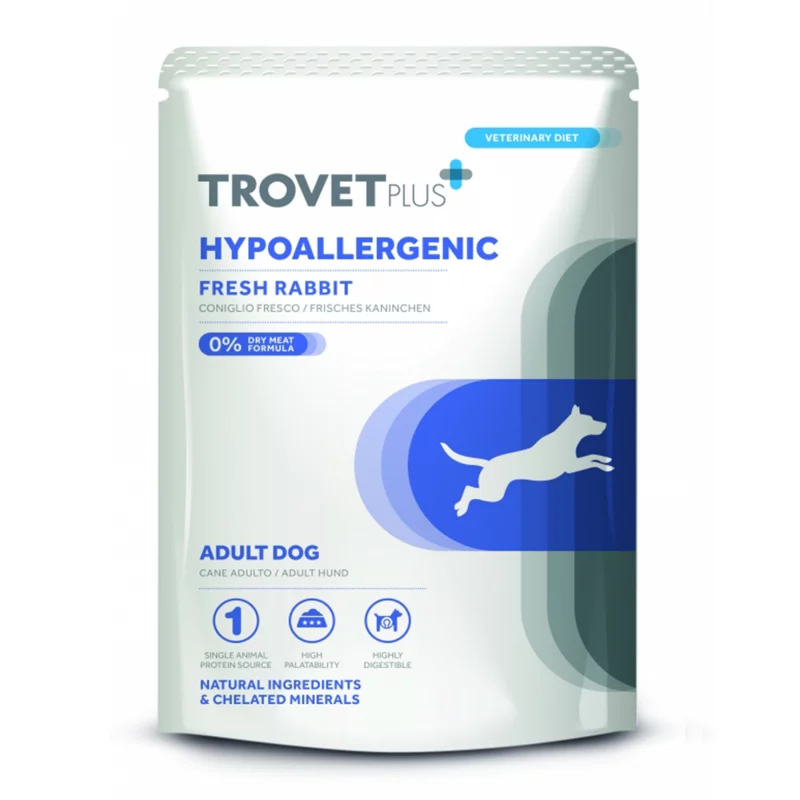 Lata Perro Trovet Hipoalergénico Conejo