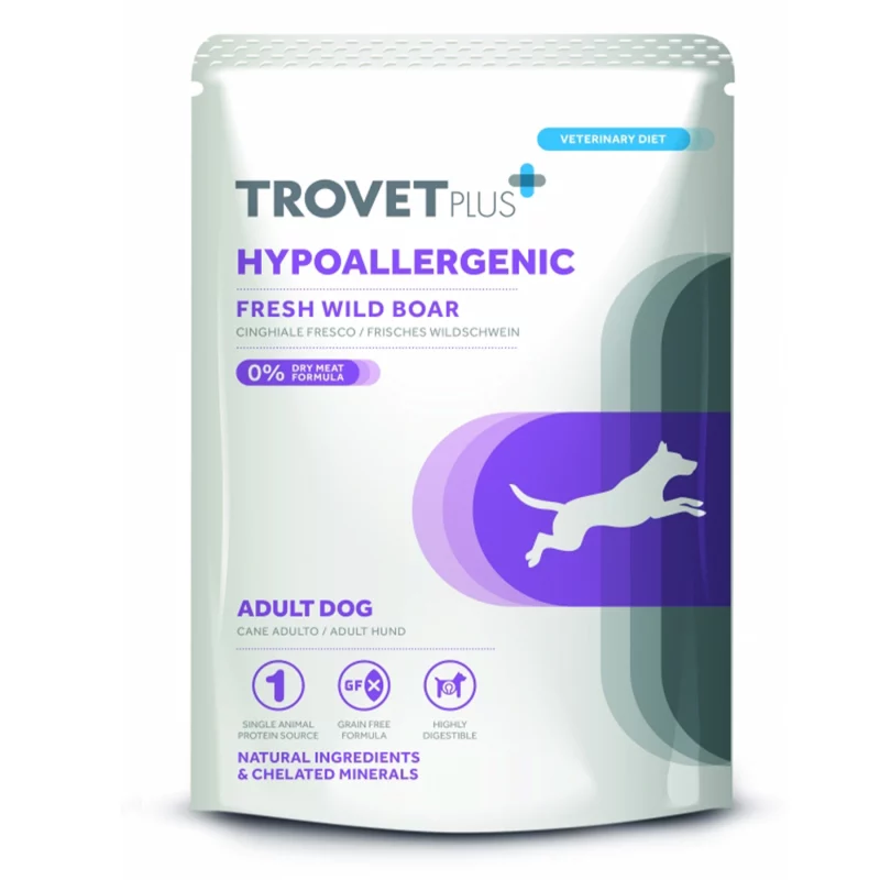 Lata Perro Trovet Hipoalergénico Jabalí