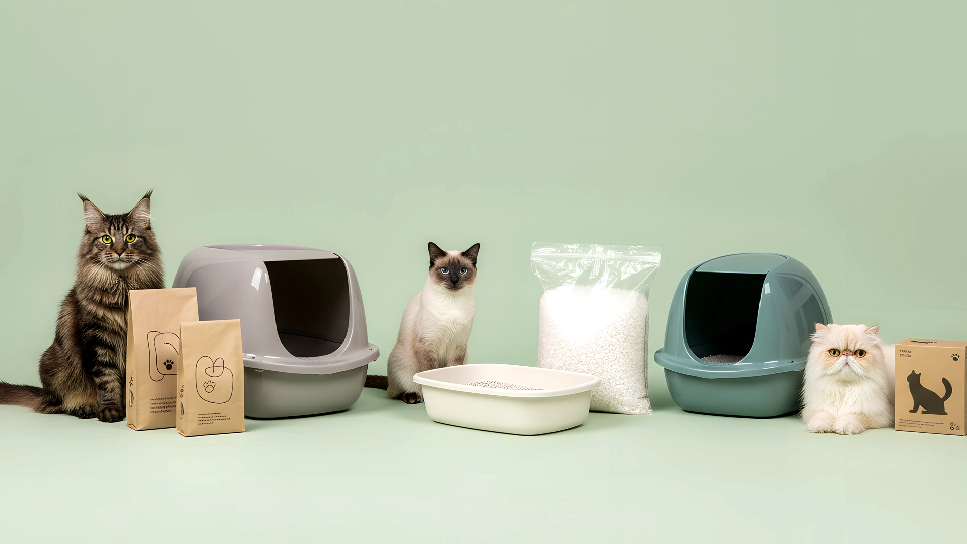 Arenas y areneros para gatos de la Clínica Veterinaria Alborada: soluciones higiénicas, seguras y cómodas para un entorno limpio y sin olores.