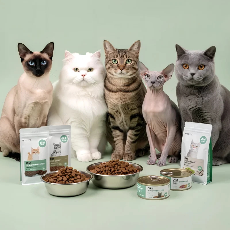 Alimentación Dieta Gatos