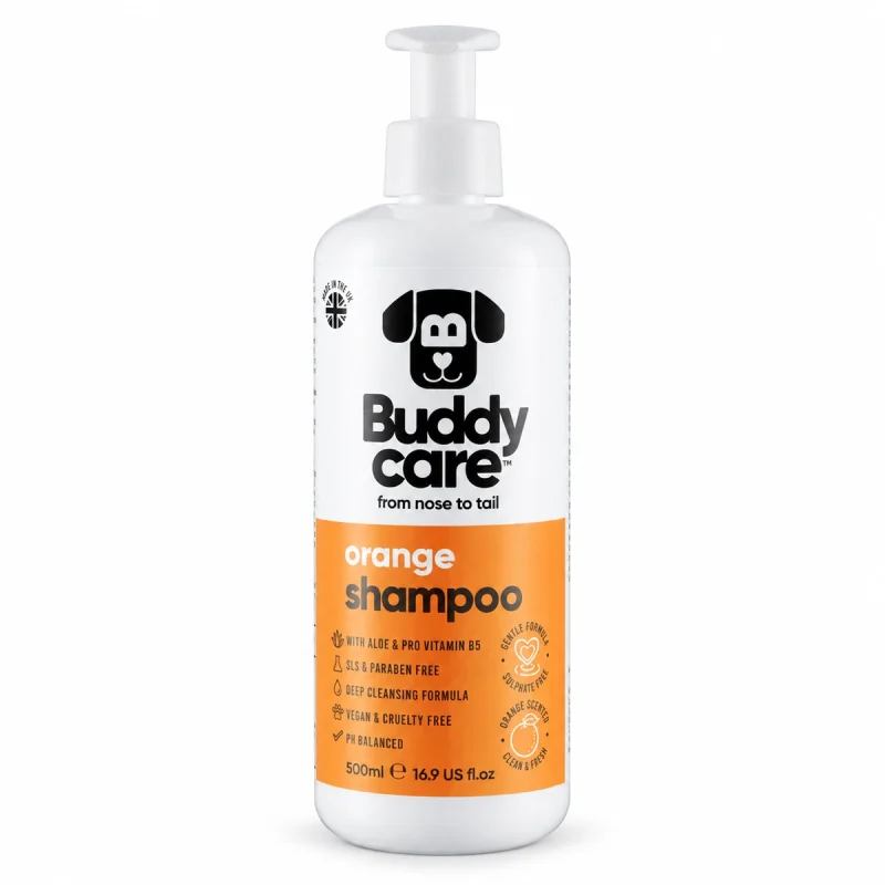 Champu Perro Buddy Care Naranja 500ml