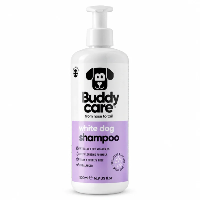 Champu Perro Buddy Care Pelo Blanco 500ml