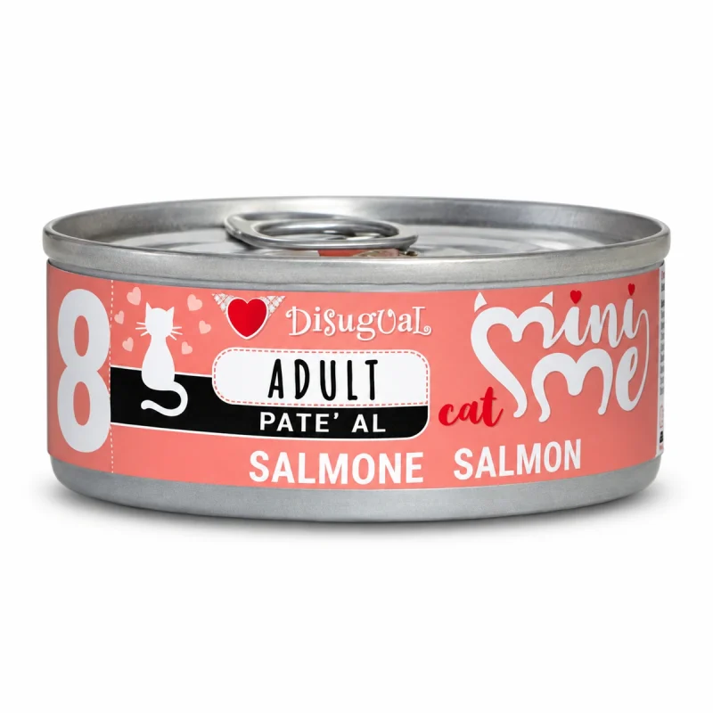 Lata Gato Disugual Adulto Salmon (Salmone) 85g