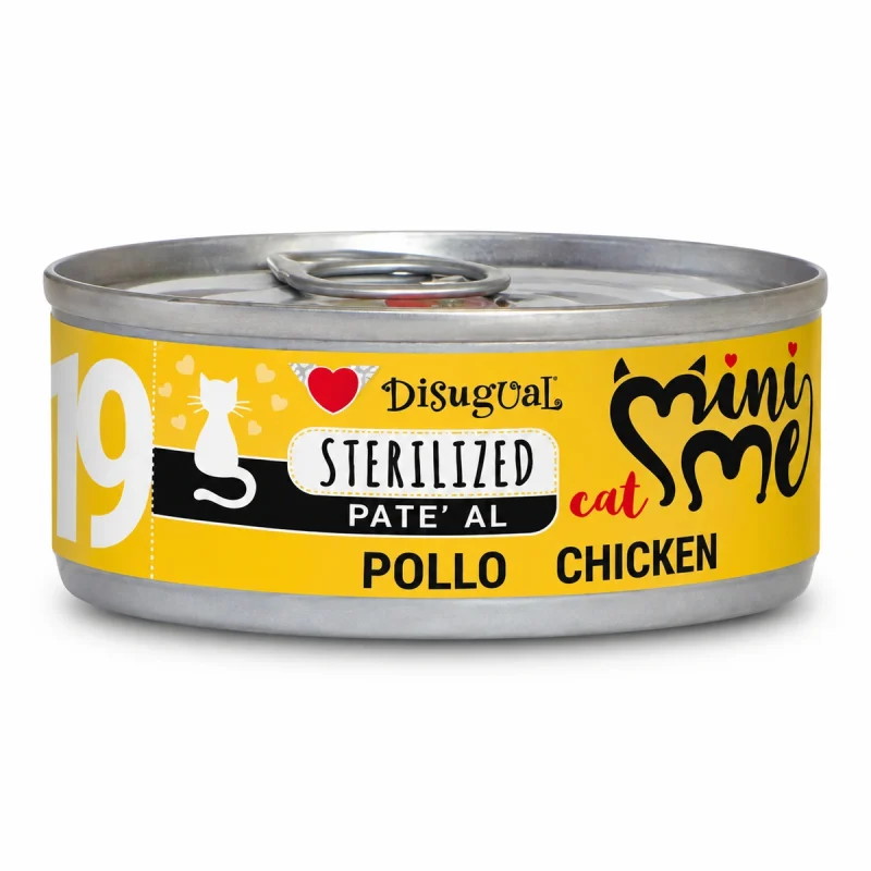 Lata Gato Disugual Esterilizado Pollo (Pollo) 85g