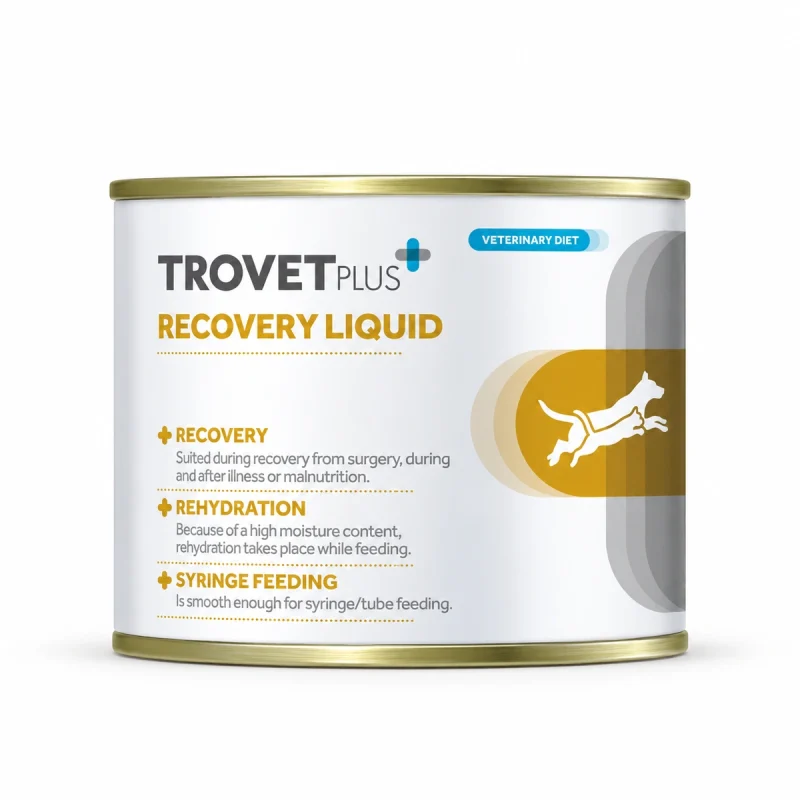 Lata Perro/Gato Trovet Recovery Liquid 400g
