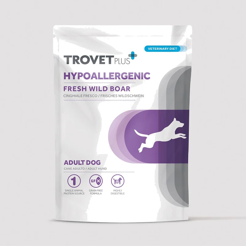 Lata Perro Trovet Hipoalergénico Jabalí 300g