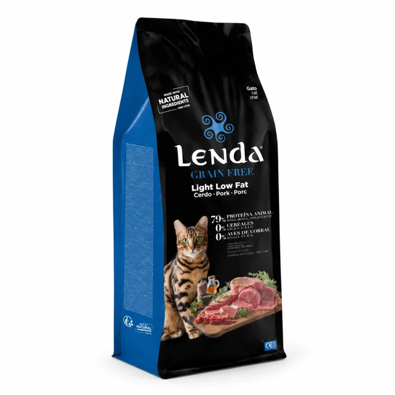 Pienso Gato Lenda Cerdo Low Fat 2 kg (Grain Free)