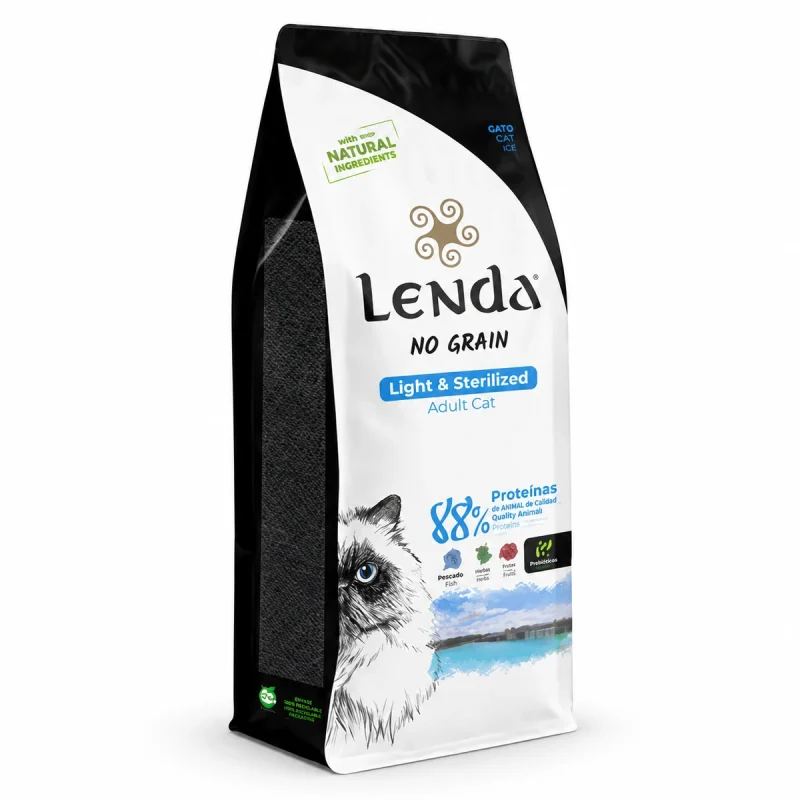 Pienso Gato Lenda Light/Sterilized 2 kg (Grain Free)