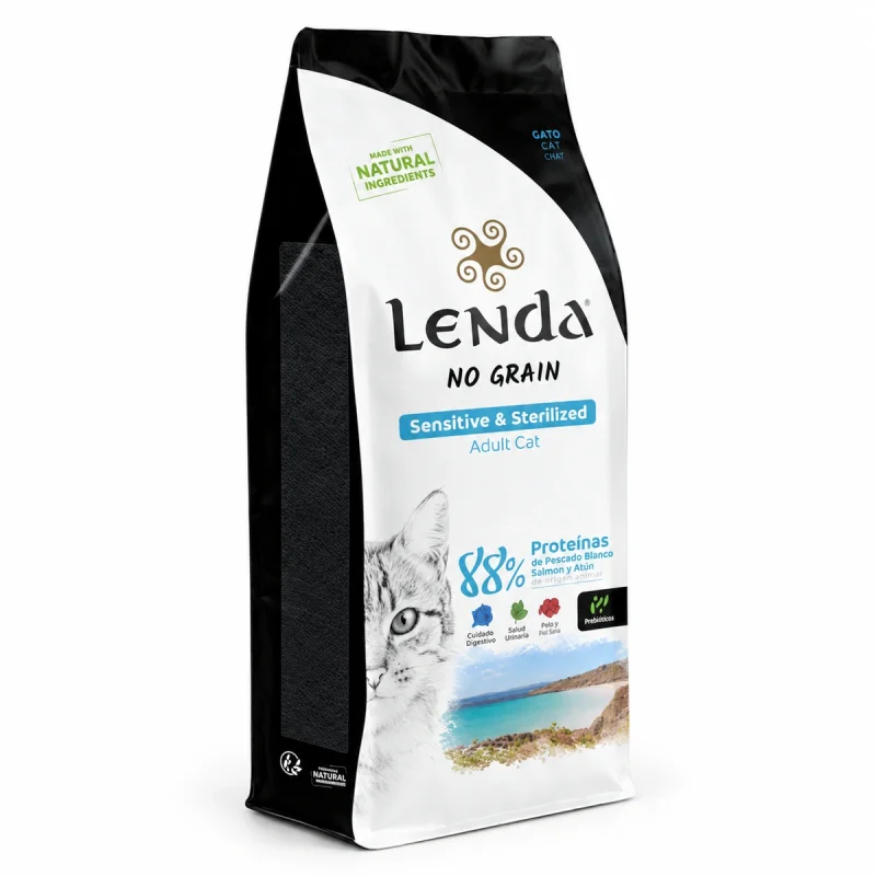 Pienso Gato Lenda Sensitive 2 kg (Grain Free)