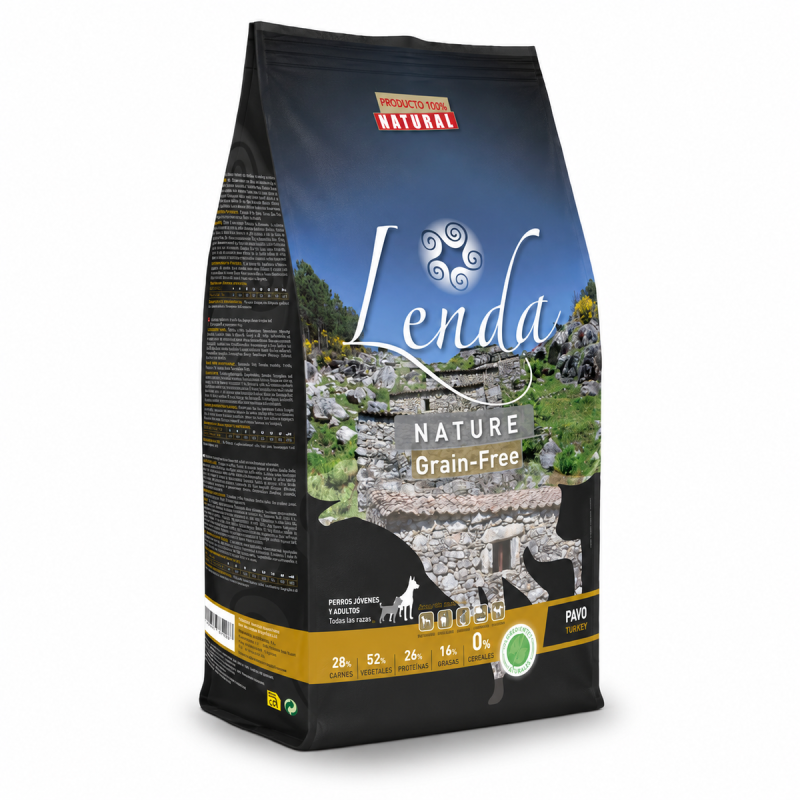 Pienso Perro Lenda Pavo 3 kg (Grain Free)
