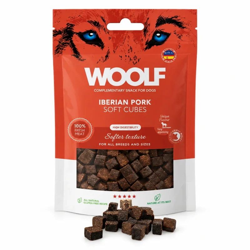 Snack Woolf Semihúmedo Cerdo Ibérico