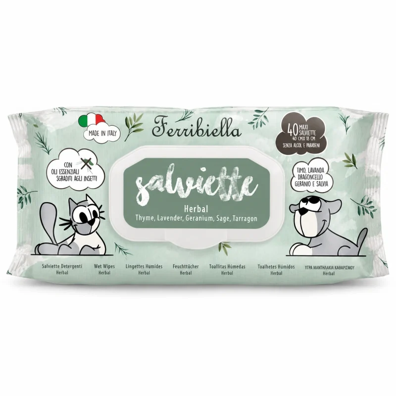 Toallitas Ferribella Herbal 40ud