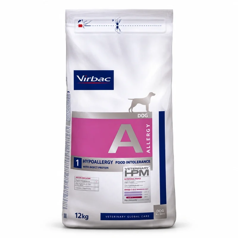 Virbac Dieta HPM Perro - A1 Hypoallergenic 12 kg