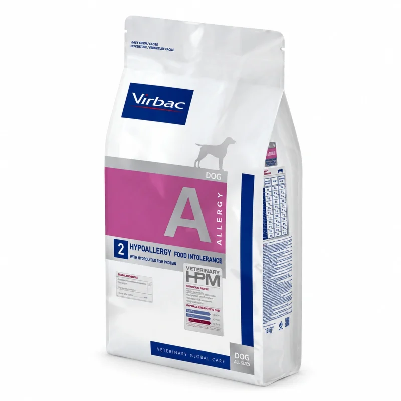 Virbac Dieta HPM Perro - A2 Hypoallergenic 12 kg