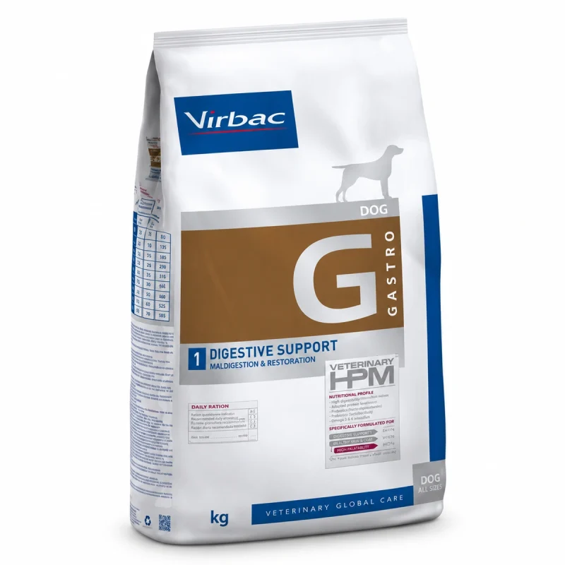 Virbac Dieta HPM Perro - G1 Digestive Support 1.5 kg