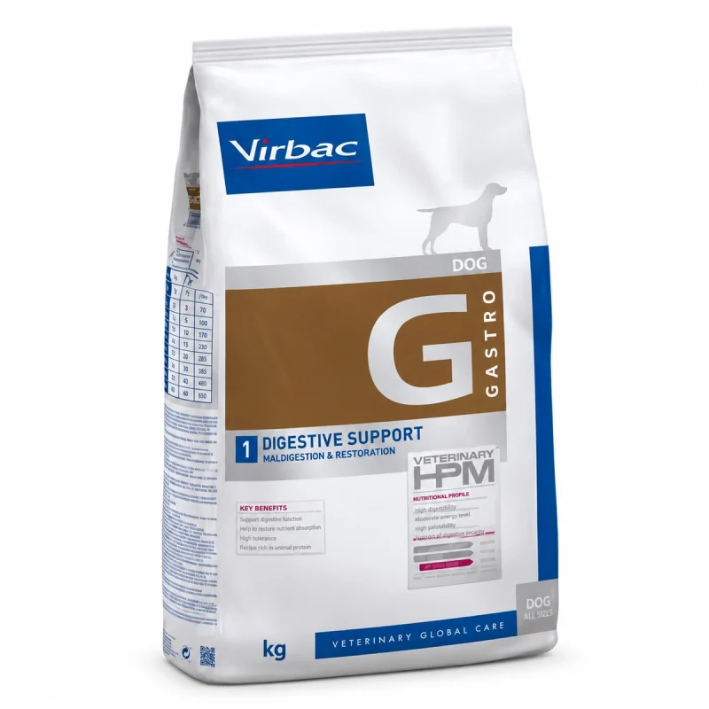 Virbac Dieta HPM Perro - G1 Digestive Support 3 kg