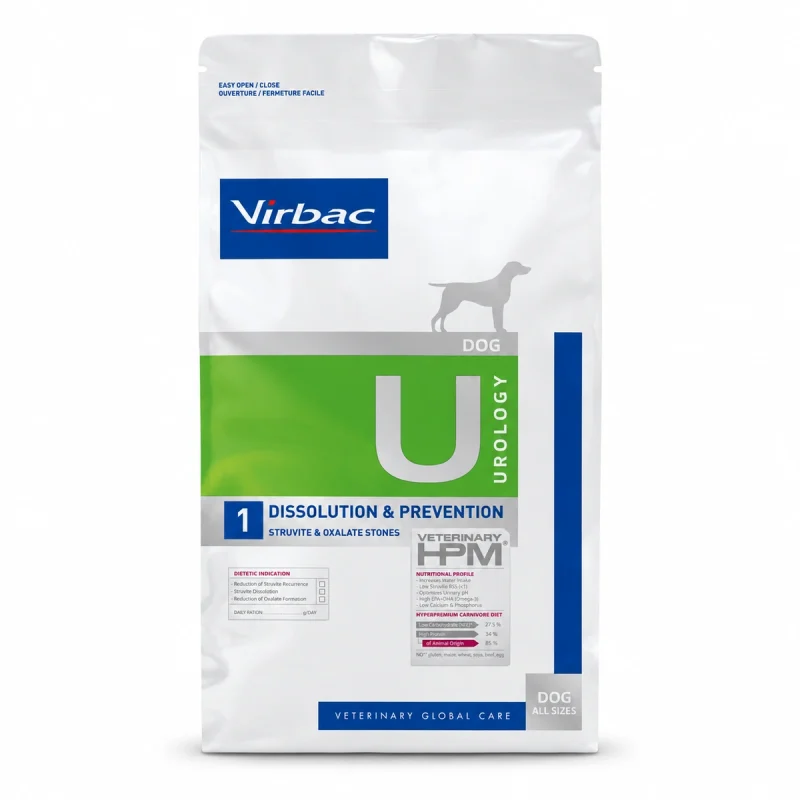 Virbac Dieta HPM Perro - U Urinary 12 kg